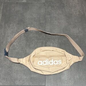 Adidas Tan Belt Bag with Logo